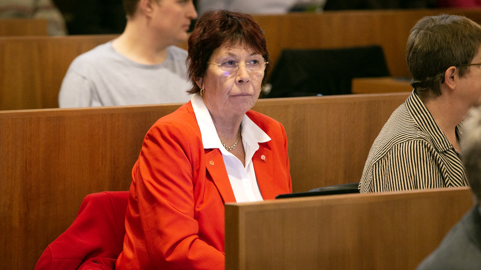 Sara Risberg (S), vice ordförande i socialutskottet, säger att resultatet av lex Sarah-utredningen bekräftar det hon och partikollegan Kristina Karlsson varnade för. "De lyssnade inte på oss", säger hon. (Arkivbild)