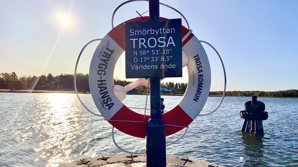Etta på kommunens lista över instagrambilder är också en av kommunens mest besökta platser: Smörbyttan, "Världens ände" längst ut på piren i hamnen.