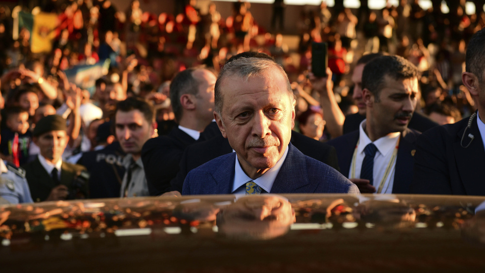 Turkiets president Recep Tayyip Erdogan. Arkivbild.