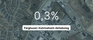 Färghuset i Katrineholm Aktiebolag på rätt sida strecket