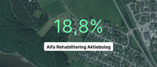 Guldår för Alfa Rehabilitering