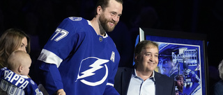 Hedman hyllades för 1 000 matcher i NHL