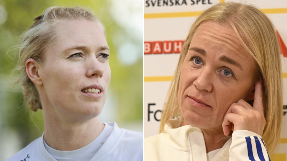Hedvig Lindahl skickar en känslosam hälsning till landslagskollegan Caroline Seger.