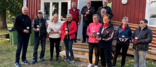 Göran och Erling blev kommunmästare i boule