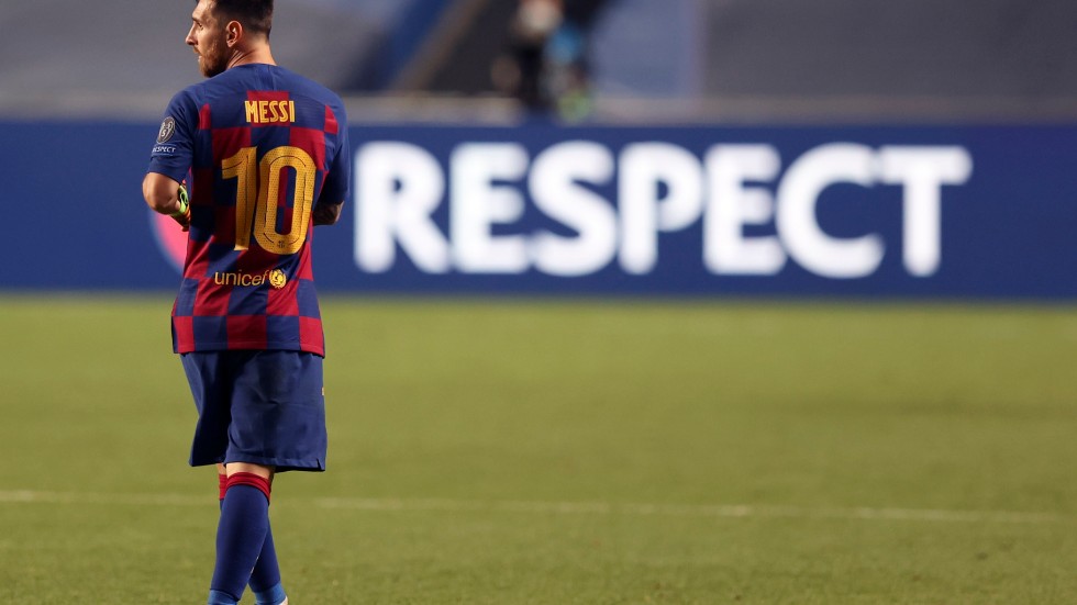 Barcelonas Lionel Messi vill lägga ner stridsyxan. Arkivbild.