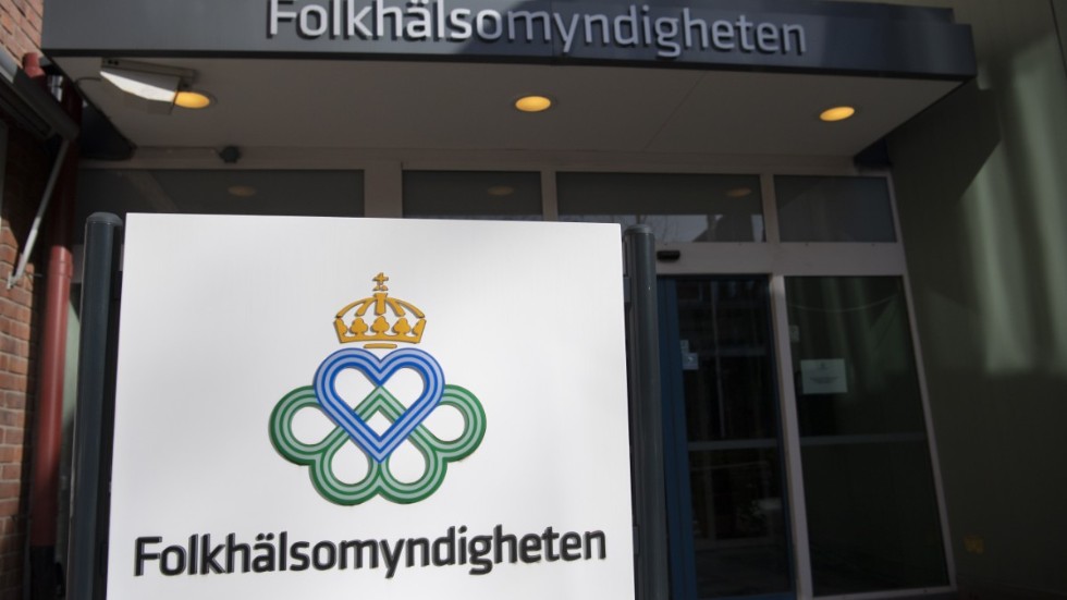 Folkhälsomyndigheten håller pressträff om covid-19-läget. Arkivbild.