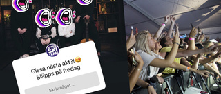 Spoiler: Hemliga festivalbokningen avslöjas