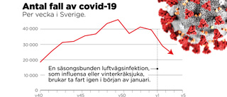 Befarad virusuppgång efter storhelgerna har uteblivit