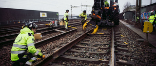 Ny prognos: Spårreparationen tar dubbelt så lång tid