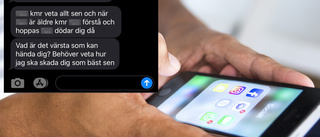 Sms-hotade ex – fälls: "Hoppas jag snappar ordentligt"