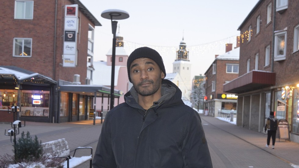 För knappt en månad sedan flyttade Sabir Salah tillbaka till hemstaden Skellefteå efter att ha bott i Oslo under nio år.