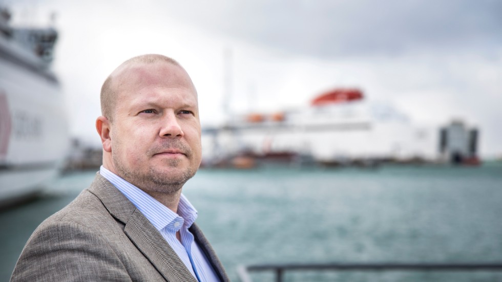 Marcus Risberg, vd för Destination Gotland.