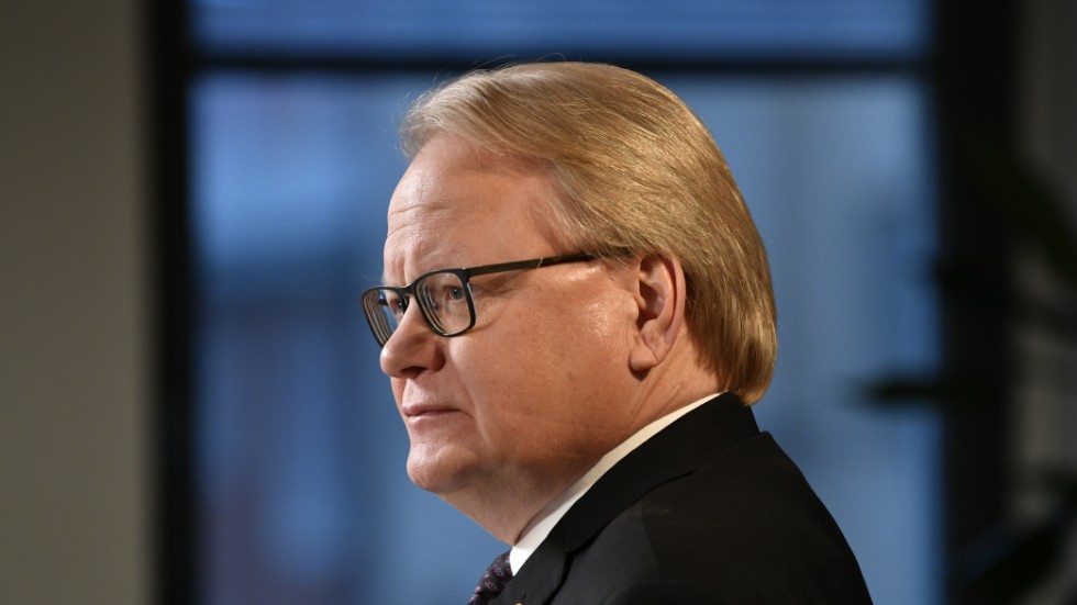 Försvarsminister Peter Hultqvist (S). Arkivbild.