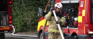 Kyrkbrand orsakades av blixtnedslag