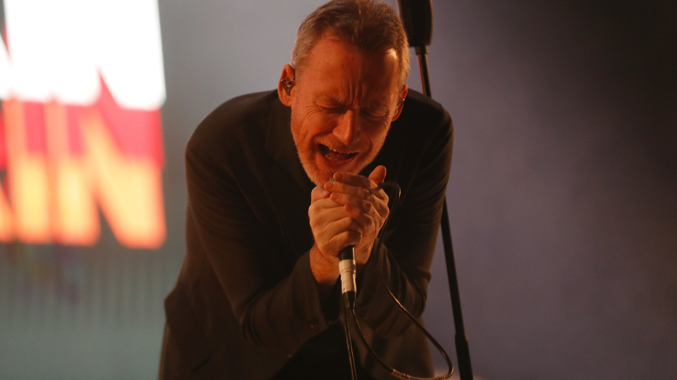 Jim Reid i The Jesus and Mary Chain. Arkivbild.