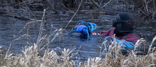 Död kropp hittad vid dykning i sjö