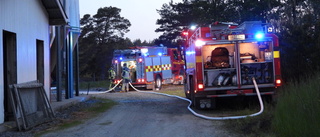 Brand i mindre byggnad         