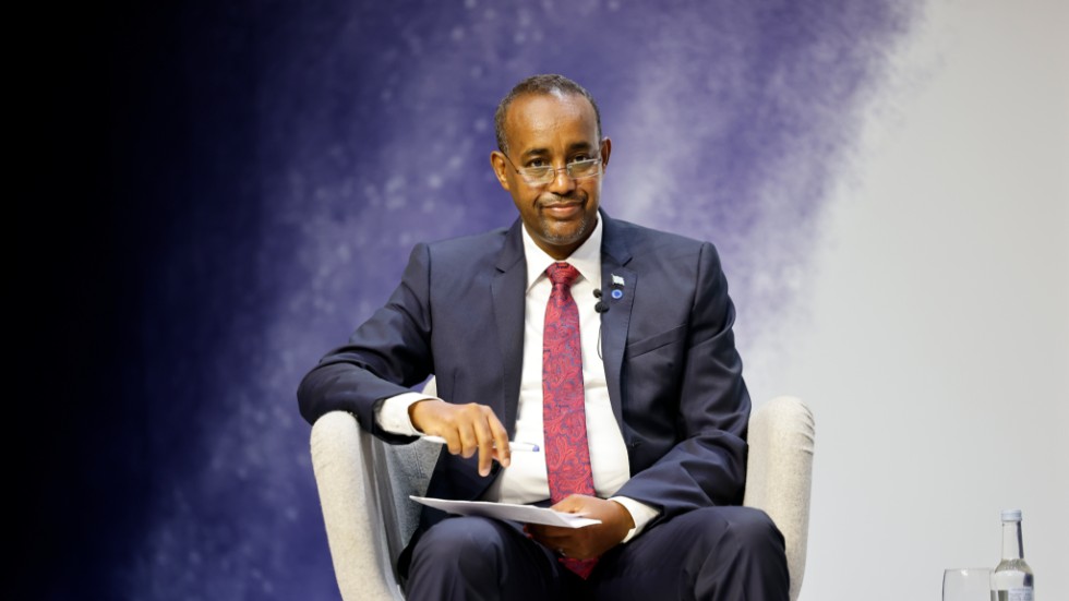 Somalias premiärminister Mohamed Hussein Roble fråntas flera befogenheter. Arkivbild.