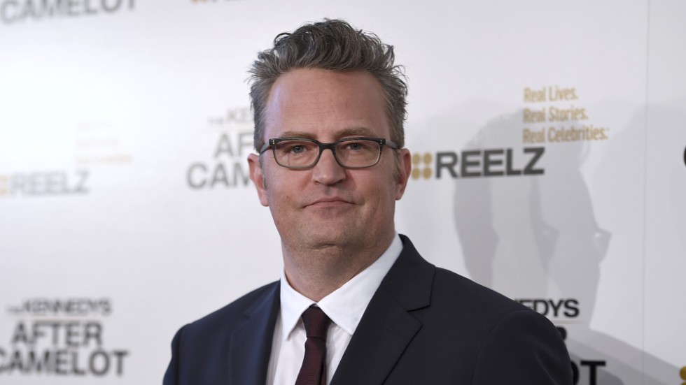 Matthew Perry ska skriva en bok om sitt liv och tiden med "Vänner". Arkivbild.
