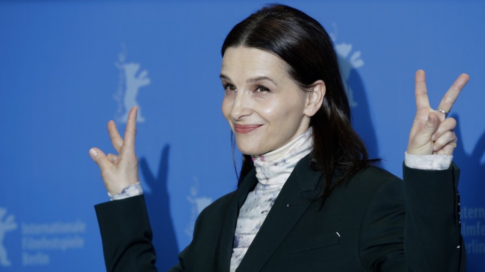 Juliette Binoche spelar i "Ring min agent". Arkivbild.