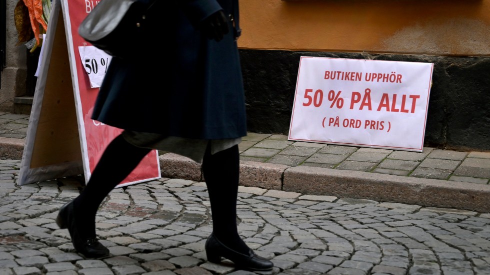 Antalet företagskonkurser ökar. Arkivbild.