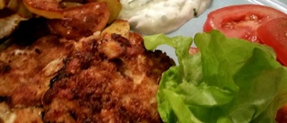 Middagstipset: Laxbiffar med rostad potatis, fänkål och tzatziki