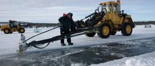 Stockholm inte först med film på isduk