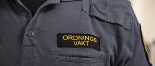 Ordningsvakter skadade vid gripande