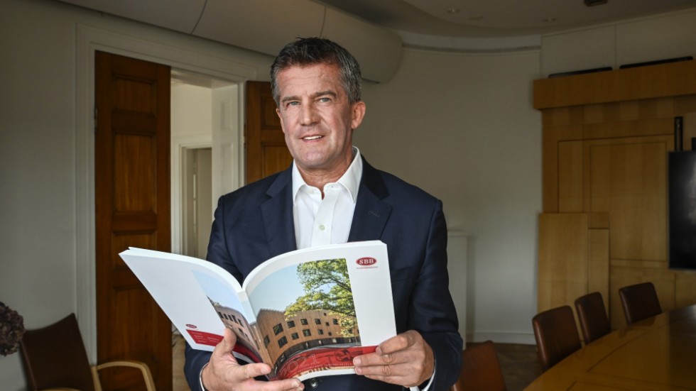 Ilija Batljan, grundare och vd för Samhällsbyggnadsbolaget i Norden (SBB) som rusade på börsen under måndagen. Arkivbild.
