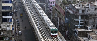 Dhaka får sin första tunnelbana