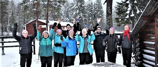 PRO:s promenadgäng i Överkalix tar sig ut i alla väder