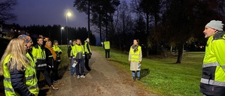 De vandrade i utsatta området vid mörkrets intåg: "Har varit stökigt men det vill vi ändra på"