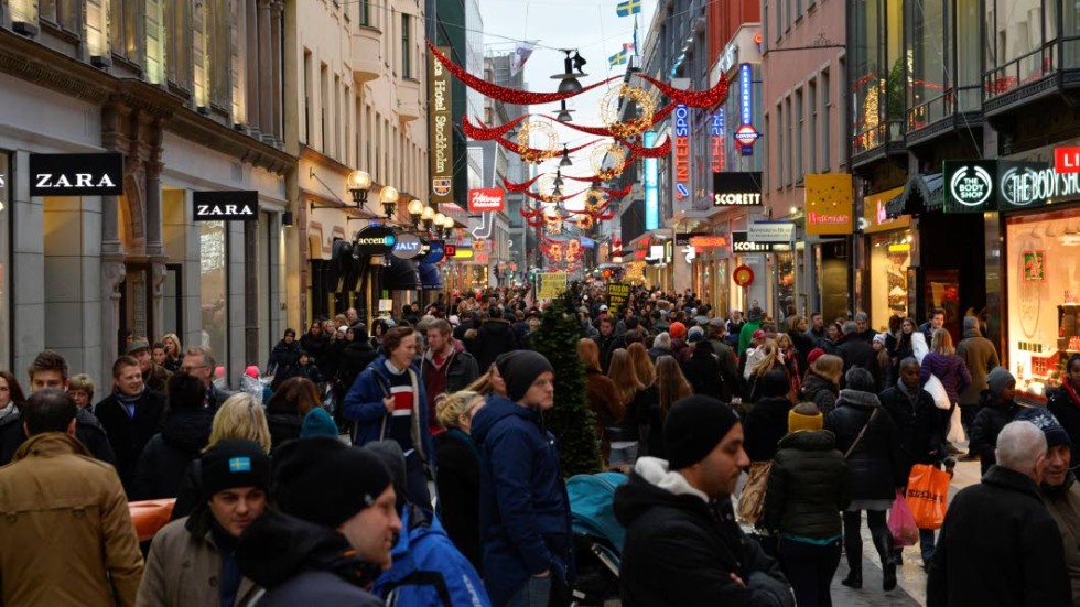 konsumtion. Julhandeln går mot nya rekord. I år förväntas vi handla för 66 miljarder kronor.