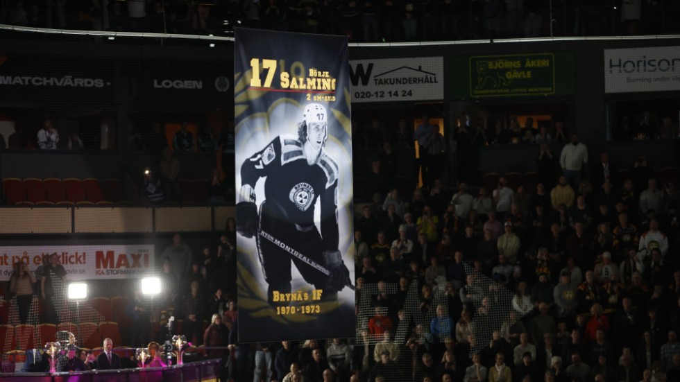 I februari hissades Börje Salmings vepa i Brynäs hemmaarena innan välgörenhetsmatchen "Game for Börje". Hyllningen i Luleå är uppskjuten tills vidare.