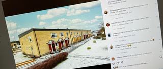 Himmel över Västervik har blivit snackis på Instagram