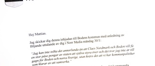 Claes Nordmark: Kom hit och lär dig om Boden