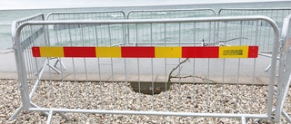 Nytt hål upptäckt längs strandpromenadens pir