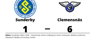 Tung förlust för Sunderby hemma mot Clemensnäs