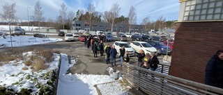 Rusning till utförsäljningen på Stens Choklad