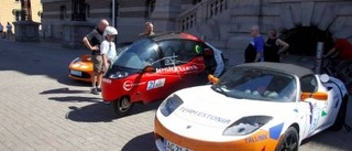 Ett rally för att marknadsföra elbilen