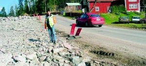 Efterlängtat vägbygge i gång