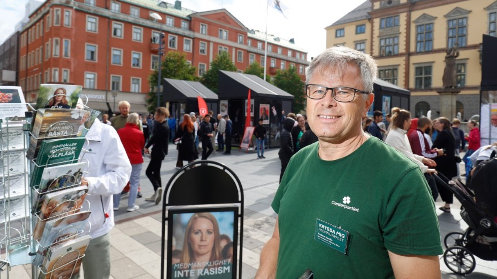 Efter att ha sålt sin del i företaget Näshultastugor satsar 65-åriga Anders Nordin nu för fullt på det politiska arbetet som ny gruppledare för Centerpartiet. 