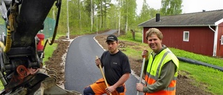 Ny cykelväg klar i Ankarsrum