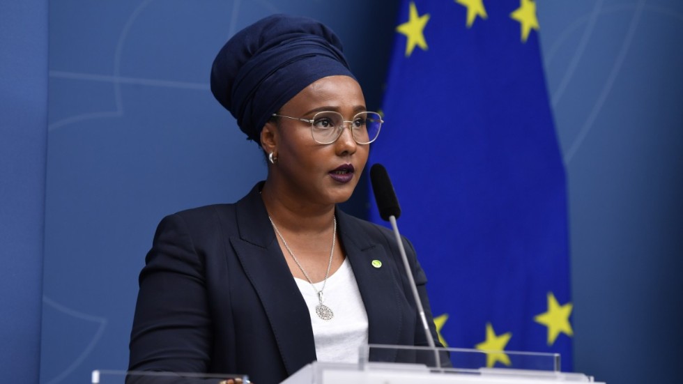 Leila Ali Elmi (MP) på en bild från 2021.
