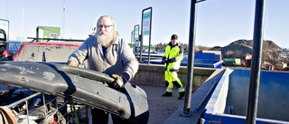 Mer och mer avfall passerar Vika