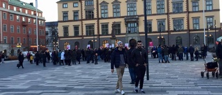 Lärarprotest på Fristadstorget