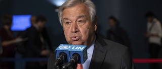 Guterres om oljebolagen: Grotesk girighet