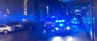 Larm om brand på Fredsgatan