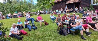 Sommarhet avslutning vid Gruvstugan