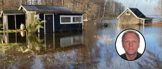 Håkan mitt i översvämningarna i Skåne: "Riktigt gräsligt"